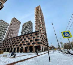 1-комнатные апартаменты студия в Левел