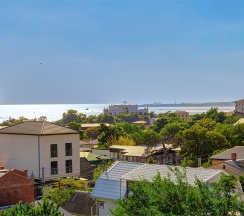 Студия с кухней и балконом, вид на море в Grand Premier