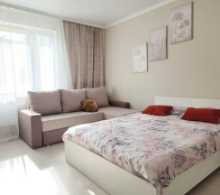 Апартаменты студия Курыжова 32 в Runway Apartments на улица Курыжова 32