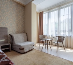 Стандартный двухместный номер с 1-й или  2-мя отдельными кроватями в Планета Спорт