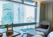 Четырёхместный люкс с 2 комнатами в Chatrium Grand Bangkok