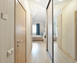 Двухместная студия двуспальная кровать в Аквамарин