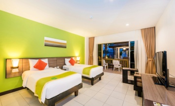 Двухместный номер Greenery 2 отдельные кровати в Kata Sea Breeze Resort