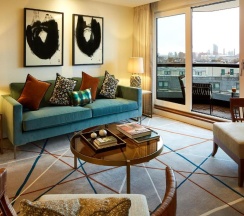 Апартаменты Luxury с 2 комнатами в Cheval Gloucester Park at Kensington