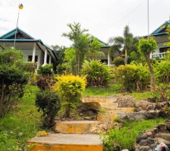 Бунгало с видом на море в Dragon Hut Resort