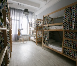 Верхнее место в Общем 10-местном номере №501 в Bla Bla Hostel