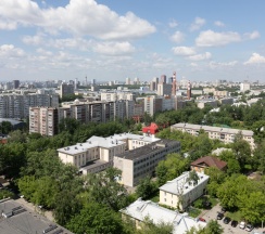 1-комнатные апартаменты студия в Этажидейли на улице Студенческой