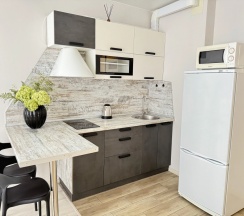 Трёхместные апартаменты Comfort с видом на город в Квартира в Центре Jet Apartments