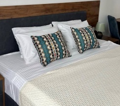 ПОЛУЛЮКС с патио и видом на бассейн в Santorini Family Club