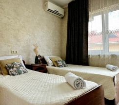 Стандартный 2-местный номер с двумя раздельными кроватями (балкон 2-4 этаж) в Арарат