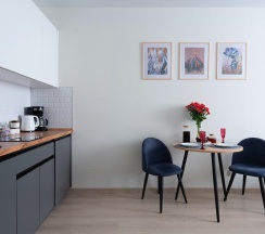1-комнатные апартаменты стандарт Азалия ApartaMIA в Семейный уголок