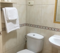 Одноместный номер Standard двуспальная кровать в Hostal Conchita Legazpi