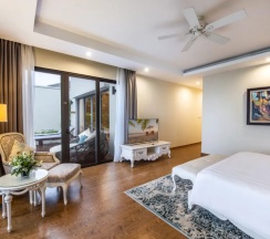 Четырёхместная вилла с 2 комнатами рядом с пляжем в Vinpearl Resort & Spa Nha Trang Bay