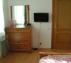 Двухместный люкс Дуплекс с балконом и с видом на город двуспальная кровать в Александра