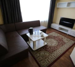 Двухместный люкс двуспальная кровать в Altai Business Hotel