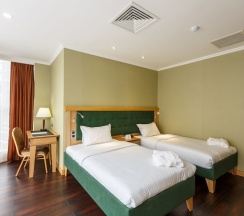 Двухместный номер Classic 2 отдельные кровати в Shera Park Boutique Hotel