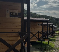 Панорамный дом Хвоя в Кедровый берег