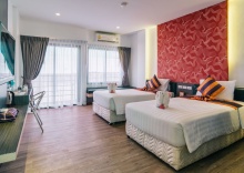 Двухместный номер Deluxe с балконом двуспальная кровать в iCheck Inn Chill Patong