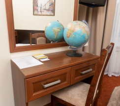 Одноместный номер с видом на город односпальная кровать в Соната на Маяковского