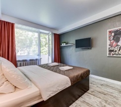 "LOFT STAR" Однокомнатная квартира (Метро Звездная, 10 минут пешком) в Rauktis apartments