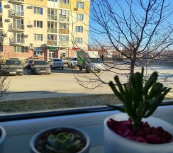 Двухместные апартаменты c 1 комнатой (двуспальная кровать) в Квартира на Малиновского 8