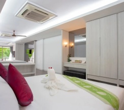 Двухместный семейный номер Standard двуспальная кровать в Green Forest Resort
