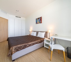 Двухкомнатные апартаменты с видом на море (2-5 этаж) в Real Apartments Sochi