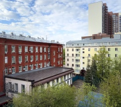 Апартаменты с красивым видом из окна в Апартаменты 16 Комфортно И Точка на Ул. Кржижановского 15к1