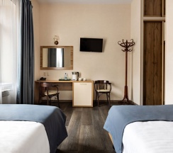 Двухместный номер Comfort с видом на город 2 отдельные кровати в Галерея