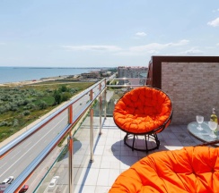Апартаменты с балконом в Tur House