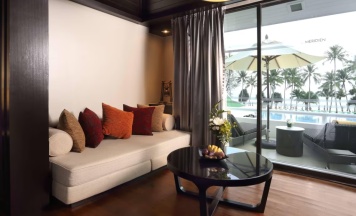 Двухместный полулюкс с видом на океан 2 отдельные кровати в Le Meridien Phuket Beach Resort