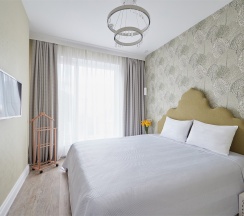 Люкс без балкона (гостиная и спальня) в Hills Polyana hotel&SPA