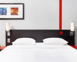 Номер стандарт с видом на реку в Park Inn by Radisson Rosa Khutor