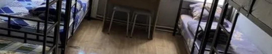 Кровать в 8-местном общем номере в На Красноармейском