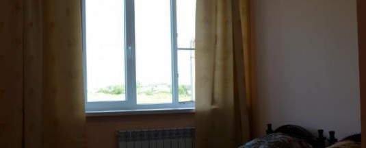 Трехместный двухкомнатный номер, вид на монастырь в Чайка