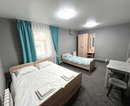 Стандарт с 3мя разделёнными кроватями (Дом Кедр)   в Гранд Алтай Манжерок