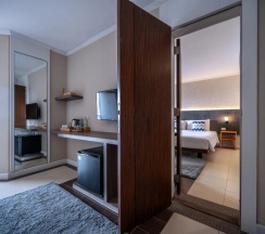 Четырёхместный номер семейный с балконом в Heeton Concept Hotel Pattaya by Compass Hospitality