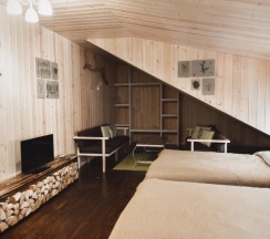 Четырёхместный номер Superior с красивым видом из окна в Хвоя