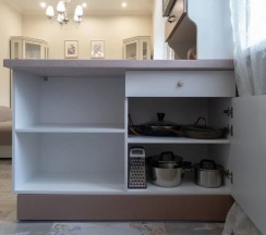 Апартаменты Comfort с 2 комнатами с красивым видом из окна в Апартаменты с Камином на Набережной Прованс