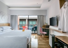 Номер Standard с балконом в Hotel VELA be Bangkok Ratchathewi