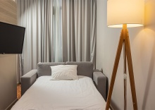 Стандартный номер с видом на реку , с 1 большой кроватью и раскладывающимся диваном в Holiday Inn Kaliningrad