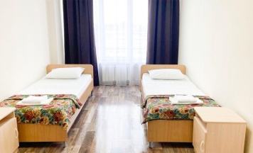 Номер эконом с 2 односпальными кроватями в Smart Hotel KDO Екатеринбург
