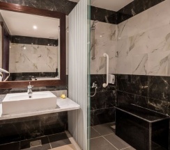 Двухместный номер Wheelchair friendly двуспальная кровать в Seagull Beach Resort Families & Couples Only - All Inclusive