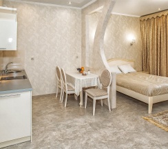 Апартаменты- Студио с балконом для троих в Лиенталь