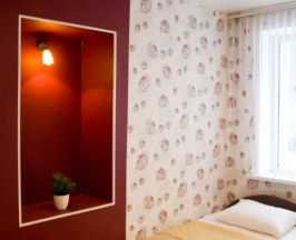 Семейный номер с общей ванной комнатой (для 5 взрослых) в Альянс