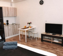 1-комнатные апартаменты студия в Rusdom Sweet Apartments (Русдом Свит) на улице Ленина 23А