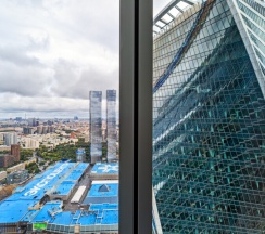 Комфорт для троих в Империи 48 этаж в Panorama city hotel
