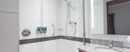 Номер с кроватью "queen-size" и диван-кроватью в Hampton by Hilton Voronezh