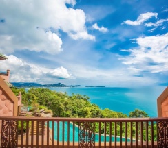 Семейный номер Standard с видом на море в Samui Bayview Resort & Spa