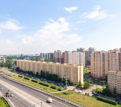 Компактная студия для 1-2 гостей в Pulkovo Apart